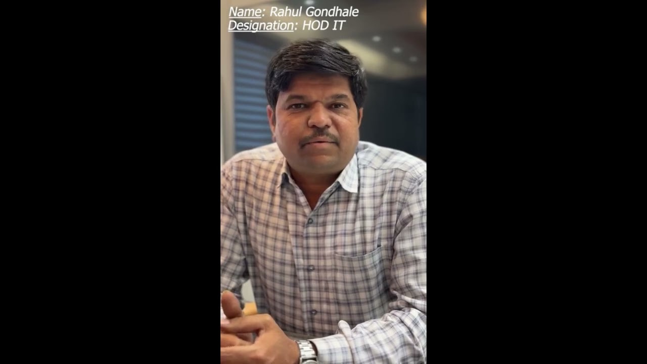 Thumbnail for Rahul Gondhale testimonial